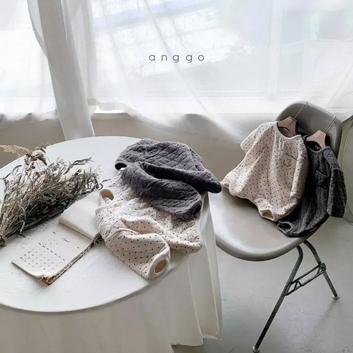 Anggo - Korean Baby Fashion - #babyoninstagram - Choco Chip Bodysuit Bebe - 5
