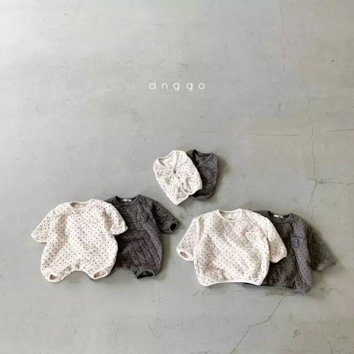 Anggo - Korean Baby Fashion - #babyootd - Choco Chip Bodysuit Bebe - 6