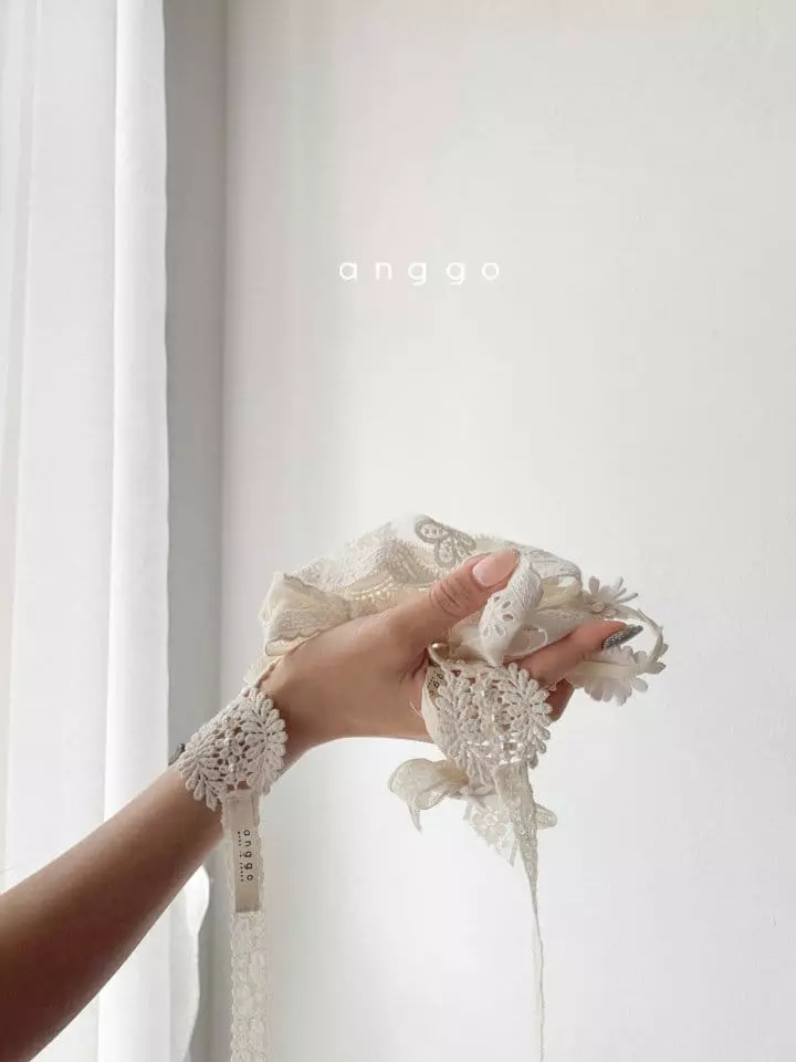 Anggo - Korean Baby Fashion - #babyootd - Anggo Lace Hairband ariel juliet - 2
