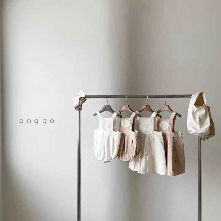 Anggo - Korean Baby Fashion - #babyoutfit - Lemon Cream Bodysuit Bebe - 3