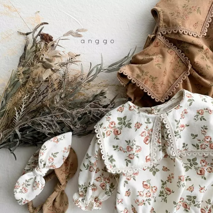 Anggo - Korean Baby Fashion - #babyoutfit - Blossom Bodysuit Bebe - 2
