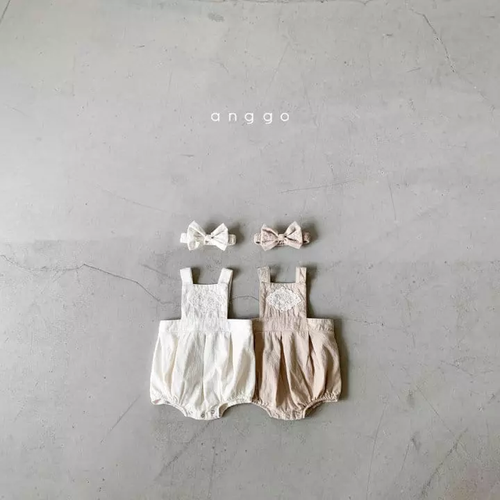Anggo - Korean Baby Fashion - #onlinebabyshop - Lemon Cream Bodysuit Bebe - 6