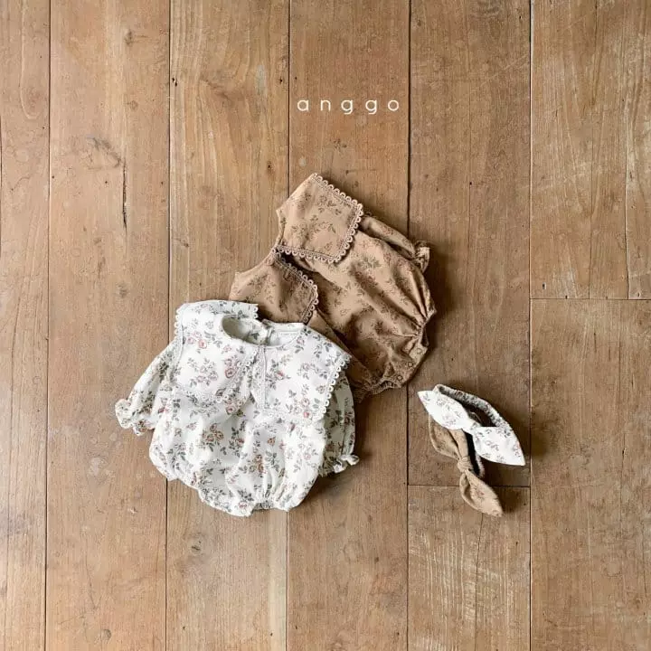 Anggo - Korean Baby Fashion - #onlinebabyshop - Blossom Bodysuit Bebe - 5