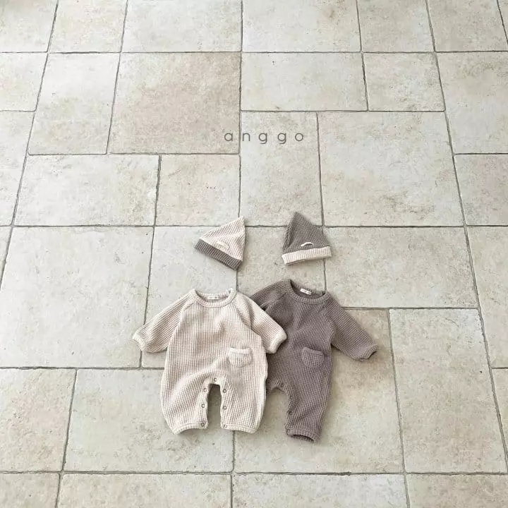 Anggo - Korean Baby Fashion - #smilingbaby - Mon Blan Bodysuit Bebe - 8