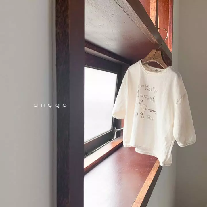 Anggo - Korean Children Fashion - #Kfashion4kids - Zoo Tee - 6