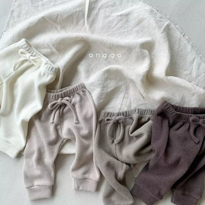 Anggo - Korean Children Fashion - #stylishchildhood - Milk Tea Pants - 4