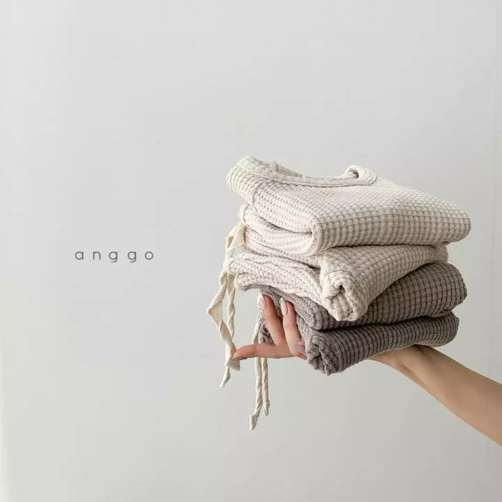 Anggo - Korean Children Fashion - #fashionkids - Mon Blan Top Bottom Set
