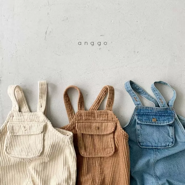Anggo - Korean Children Fashion - #fashionkids - Cookie Chou Overalls - 4