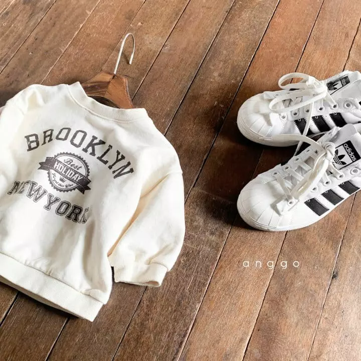 Anggo - Korean Children Fashion - #kidsstore - Brooklyn Sweatshirt - 6