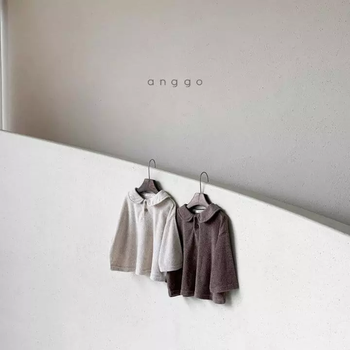 Anggo - Korean Children Fashion - #kidzfashiontrend - Brownie Collar Tee - 2