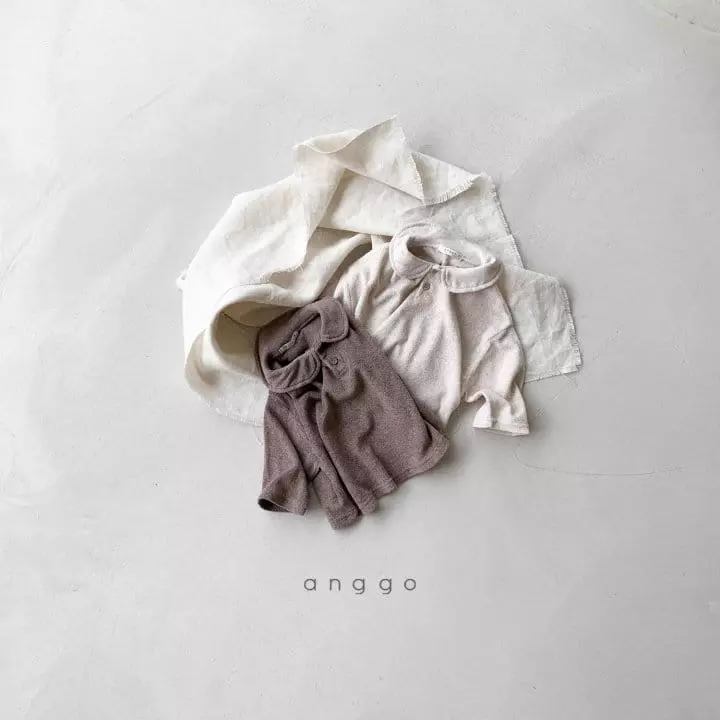 Anggo - Korean Children Fashion - #Kfashion4kids - Brownie Collar Tee - 4