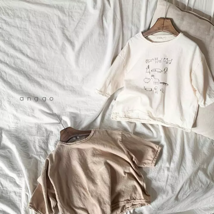 Anggo - Korean Children Fashion - #magicofchildhood - Zoo Tee - 8