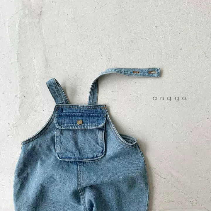 Anggo - Korean Children Fashion - #minifashionista - Cookie Chou Overalls - 10