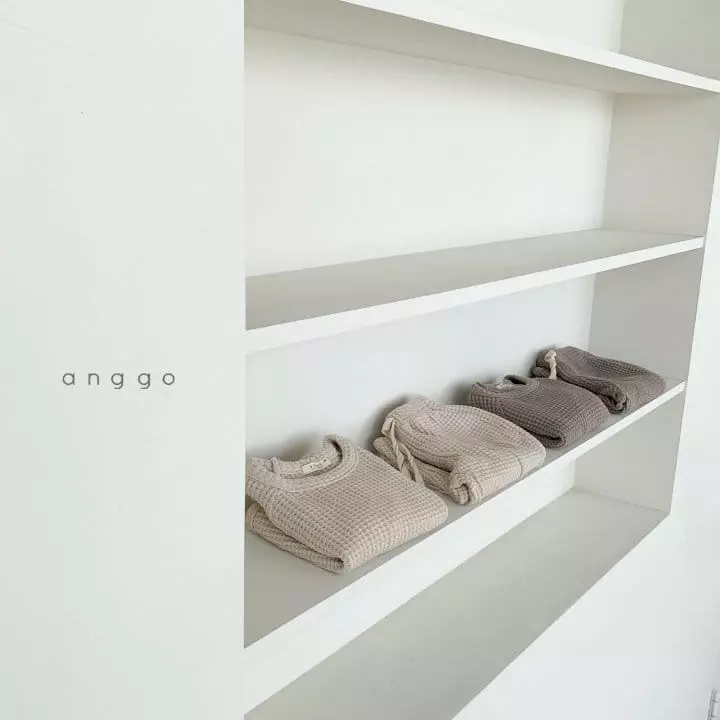 Anggo - Korean Children Fashion - #minifashionista - Mon Blan Top Bottom Set - 8