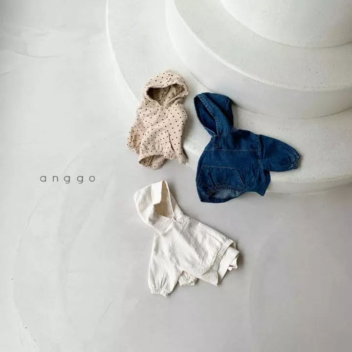 Anggo - Korean Children Fashion - #minifashionista - Frazzle Anorak Dot - 2