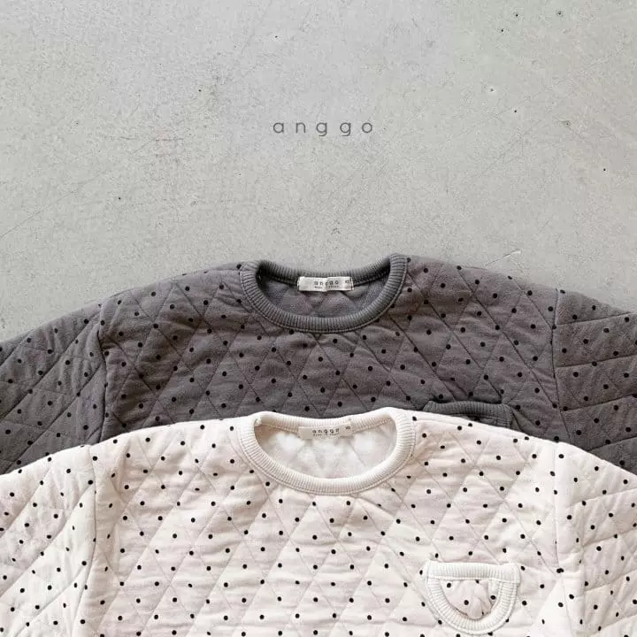 Anggo - Korean Children Fashion - #minifashionista - Choco Chip Sweatshirt - 7