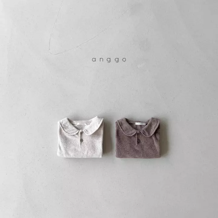 Anggo - Korean Children Fashion - #minifashionista - Brownie Collar Tee - 6