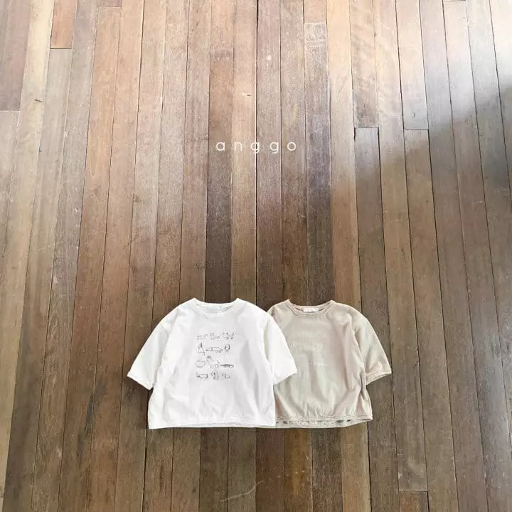 Anggo - Korean Children Fashion - #toddlerclothing - Zoo Tee - 12