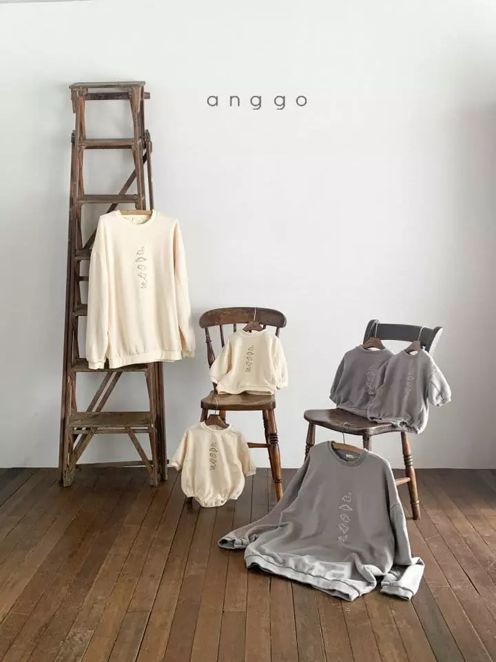 Anggo - Korean Women Fashion - #momslook - Dino Dino Sweatshirt Mom - 5