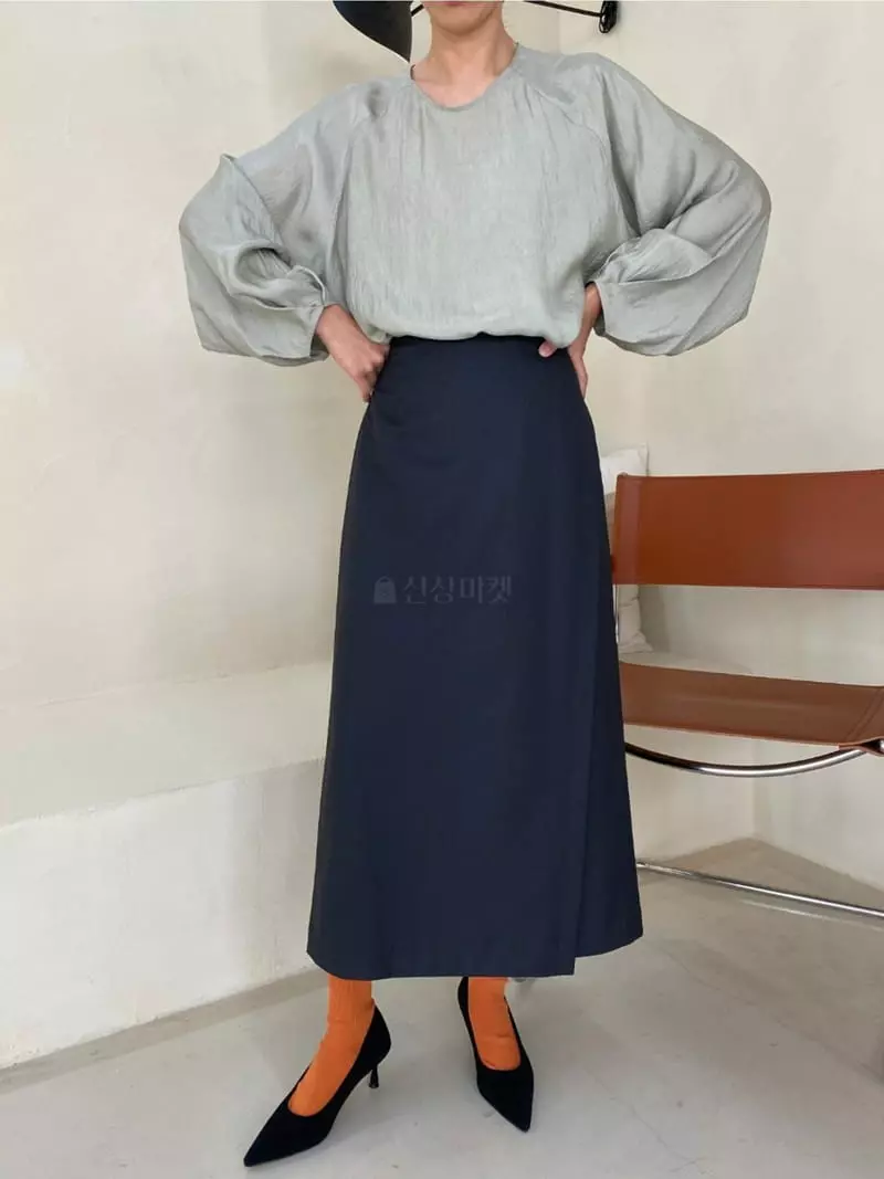 Ann Margret - Korean Women Fashion - #womensfashion - Wrap Winkle Skirt