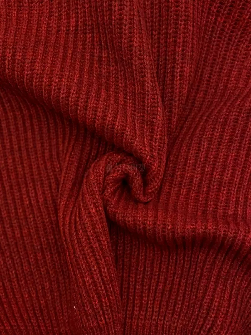 Anne - Korean Women Fashion - #momslook - Crom Collar Knit Tee - 6