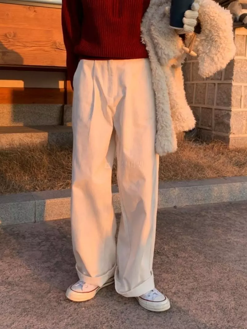 Anne - Korean Women Fashion - #momslook - Wide Pants