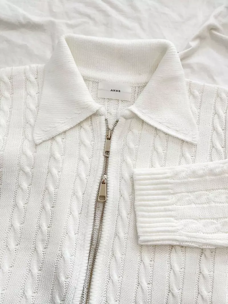 Anne - Korean Women Fashion - #momslook - Charming Two Way Cardigan - 3