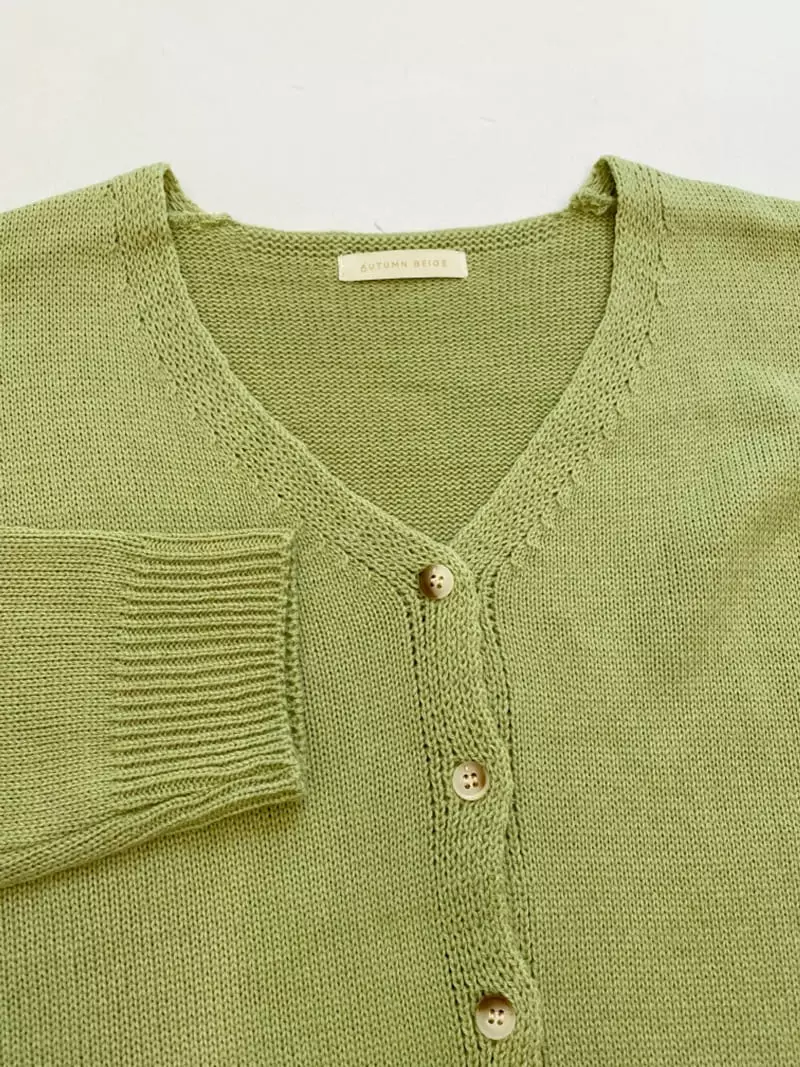 Anne - Korean Women Fashion - #restrostyle - Muse Knit Cardigan - 3