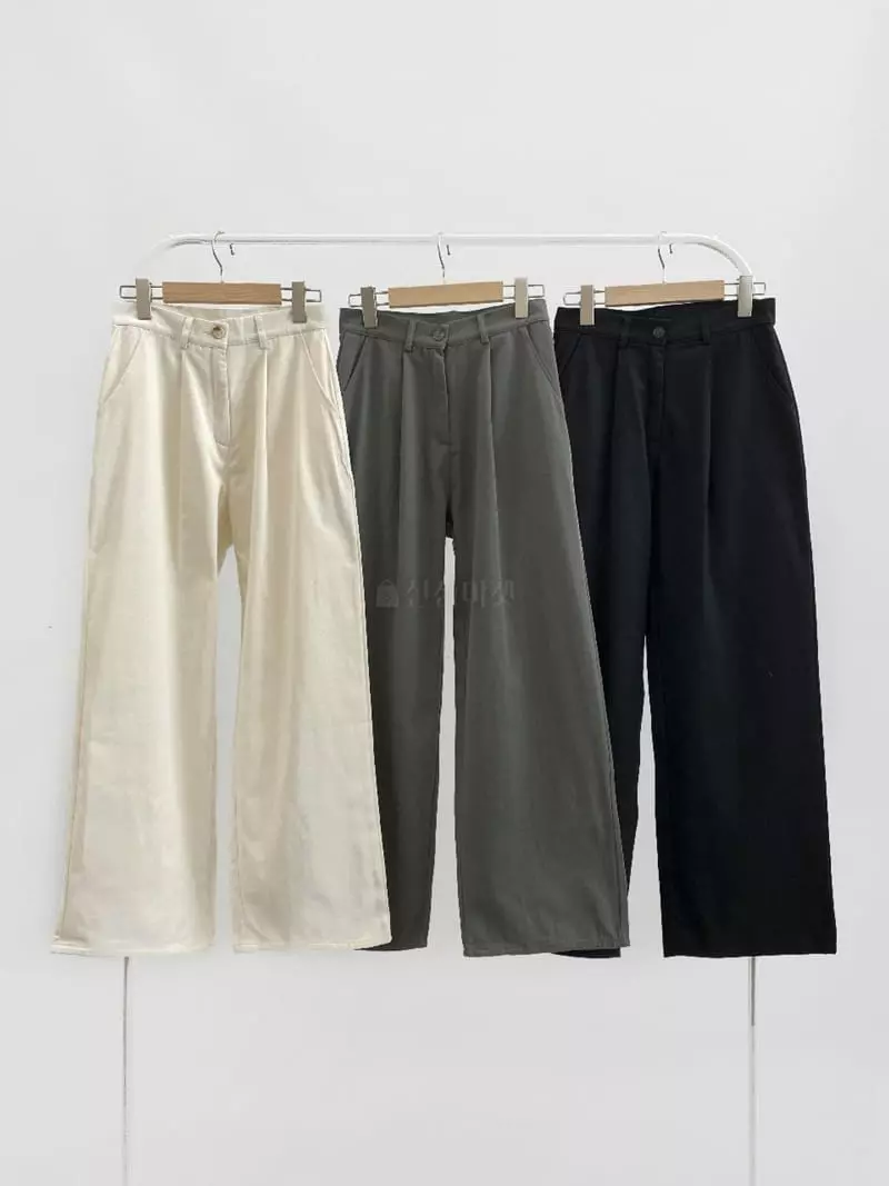 Anne - Korean Women Fashion - #momslook - Wide Pants - 4
