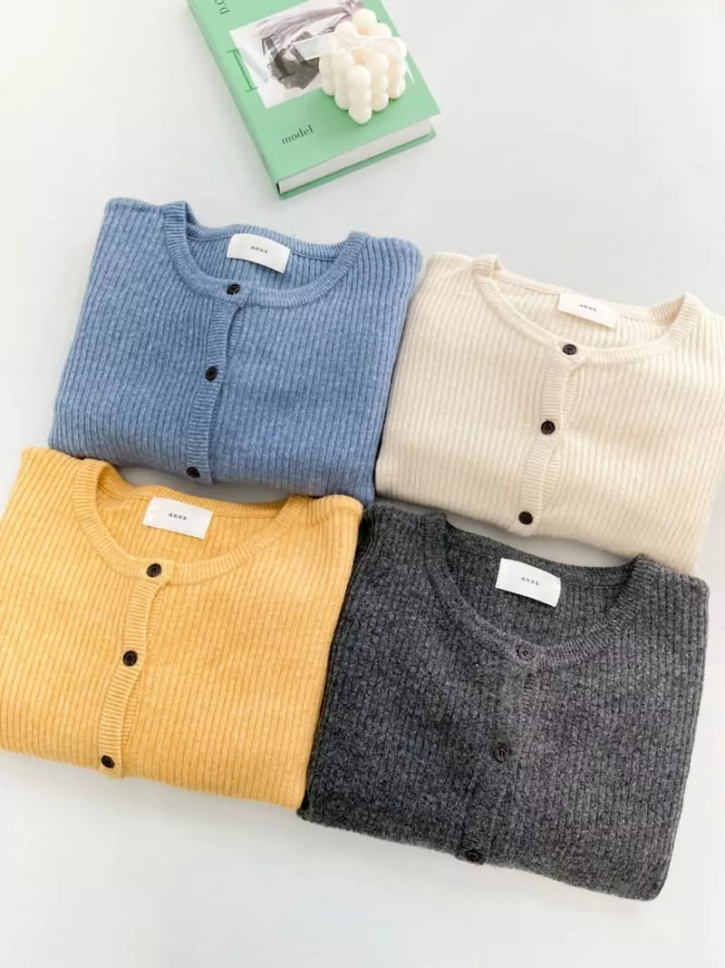Anne - Korean Women Fashion - #womensfashion - Butter Rib Cardigan