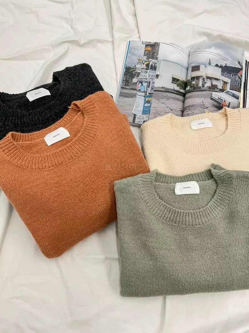 Anne - Korean Women Fashion - #womensfashion - Nijou Knit Tee - 3