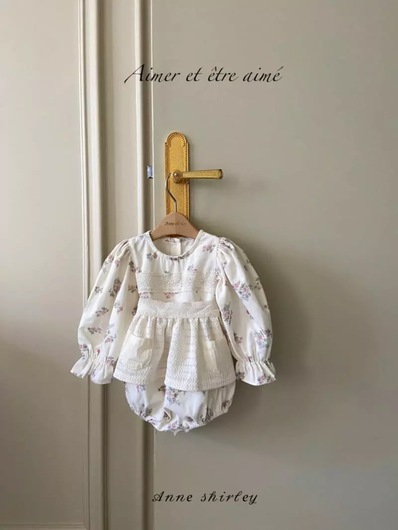 Anne Shirley - Korean Baby Fashion - #onlinebabyshop - Pocket Apron - 4