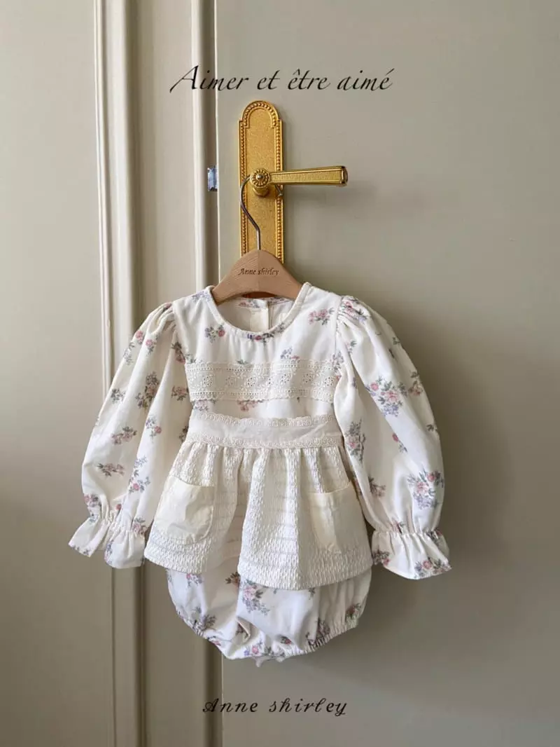 Anne Shirley - Korean Baby Fashion - #babyboutique - Pocket Apron - 5
