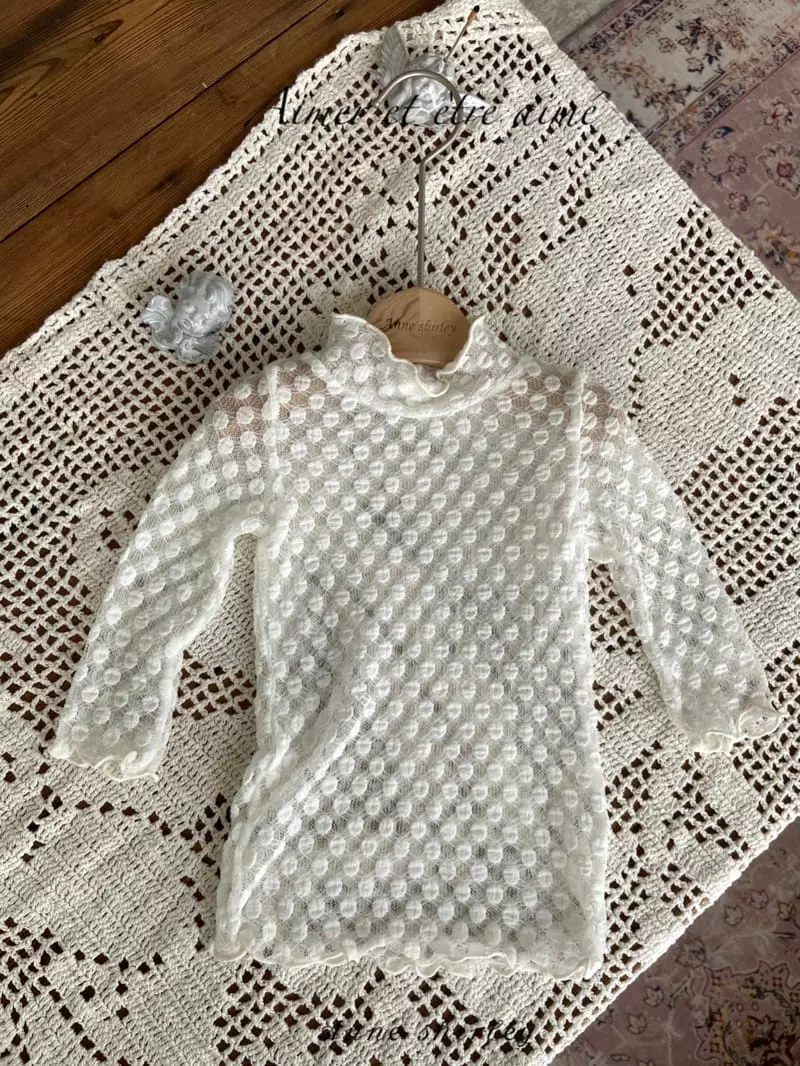 Anne Shirley - Korean Baby Fashion - #babyboutique - Lace Turtleneck - 3