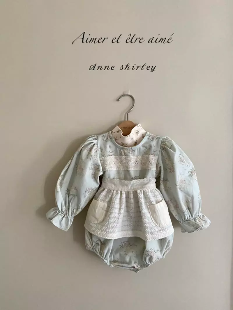 Anne Shirley - Korean Baby Fashion - #babyboutiqueclothing - Pocket Apron - 6
