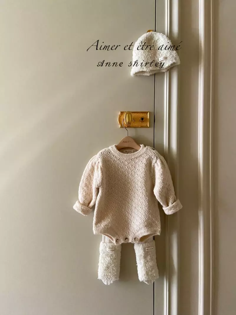 Anne Shirley - Korean Baby Fashion - #babyboutiqueclothing - Malang Collar Bodysuit Set - 2