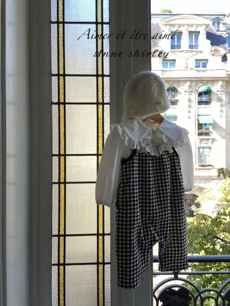 Anne Shirley - Korean Baby Fashion - #babyboutiqueclothing - Poby Dungarees Bodysuit - 4