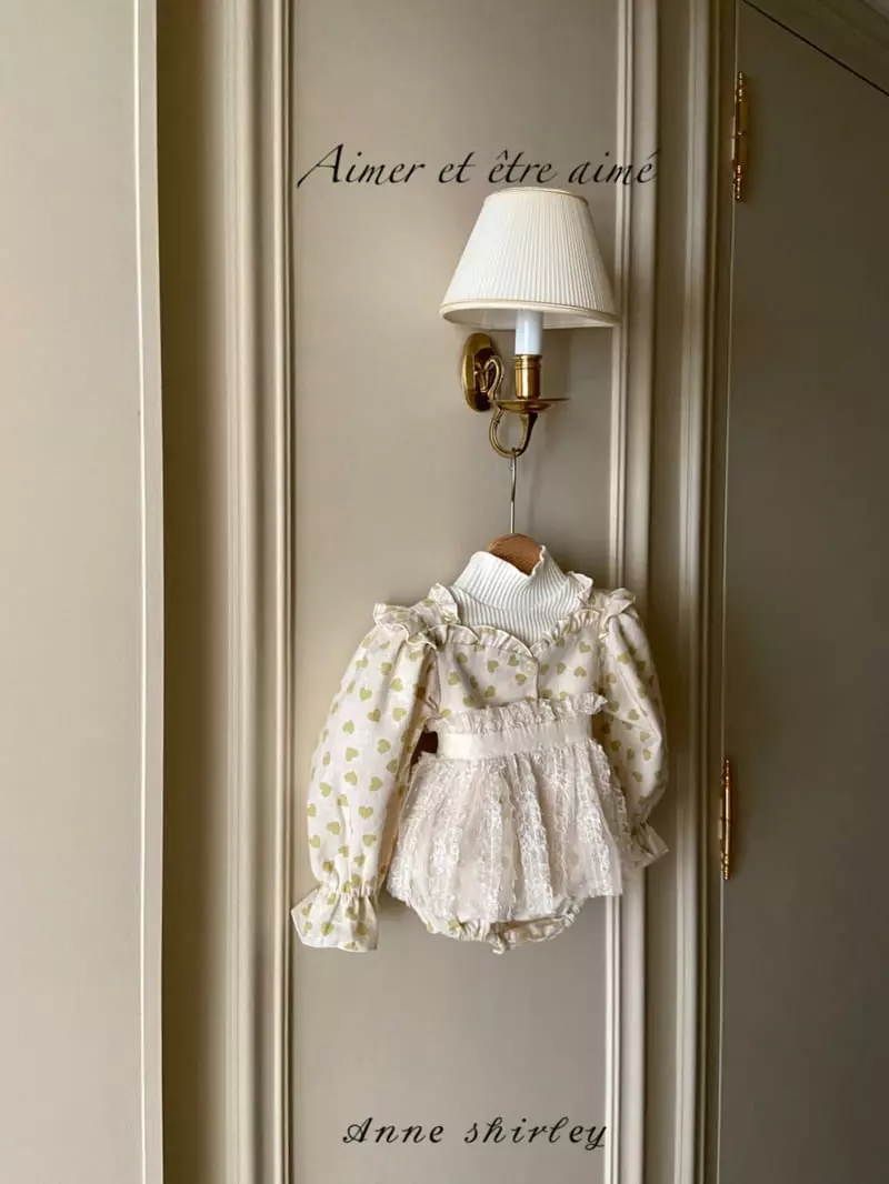 Anne Shirley - Korean Baby Fashion - #babyfashion - Lace Wrap Apron - 9