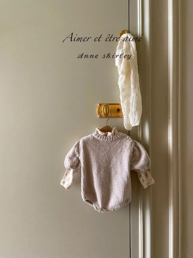 Anne Shirley - Korean Baby Fashion - #babyfashion - Olive Petit Knir Bodysuit - 5