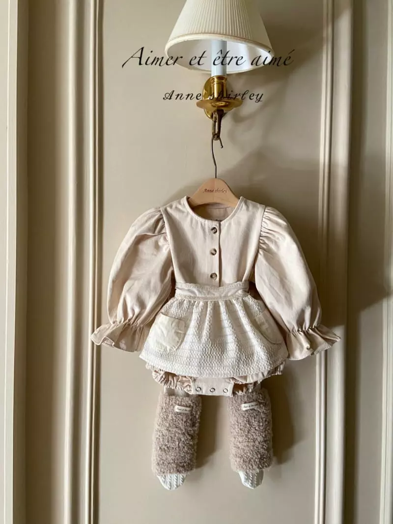 Anne Shirley - Korean Baby Fashion - #babyfever - Pocket Apron - 9