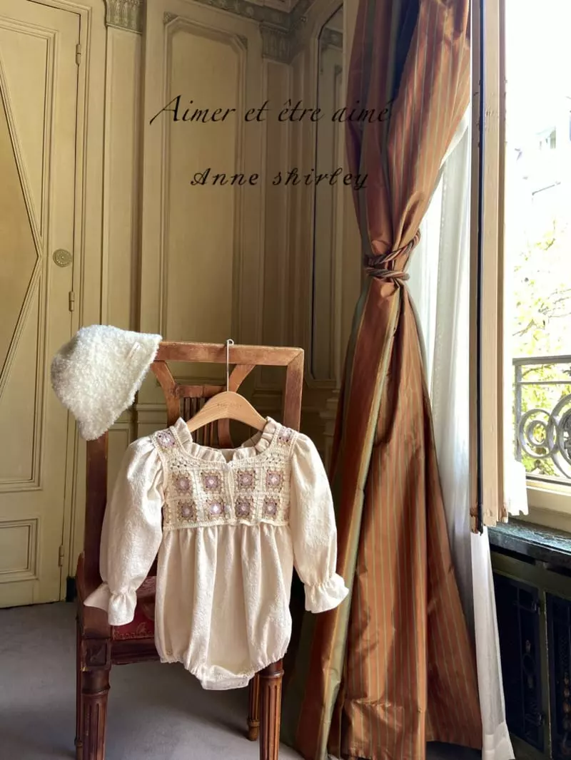 Anne Shirley - Korean Baby Fashion - #babyfever - Daisy Knit Bodysuit
