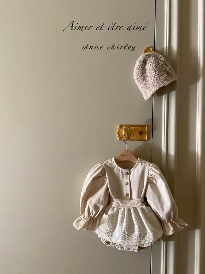 Anne Shirley - Korean Baby Fashion - #babygirlfashion - Pocket Apron - 10