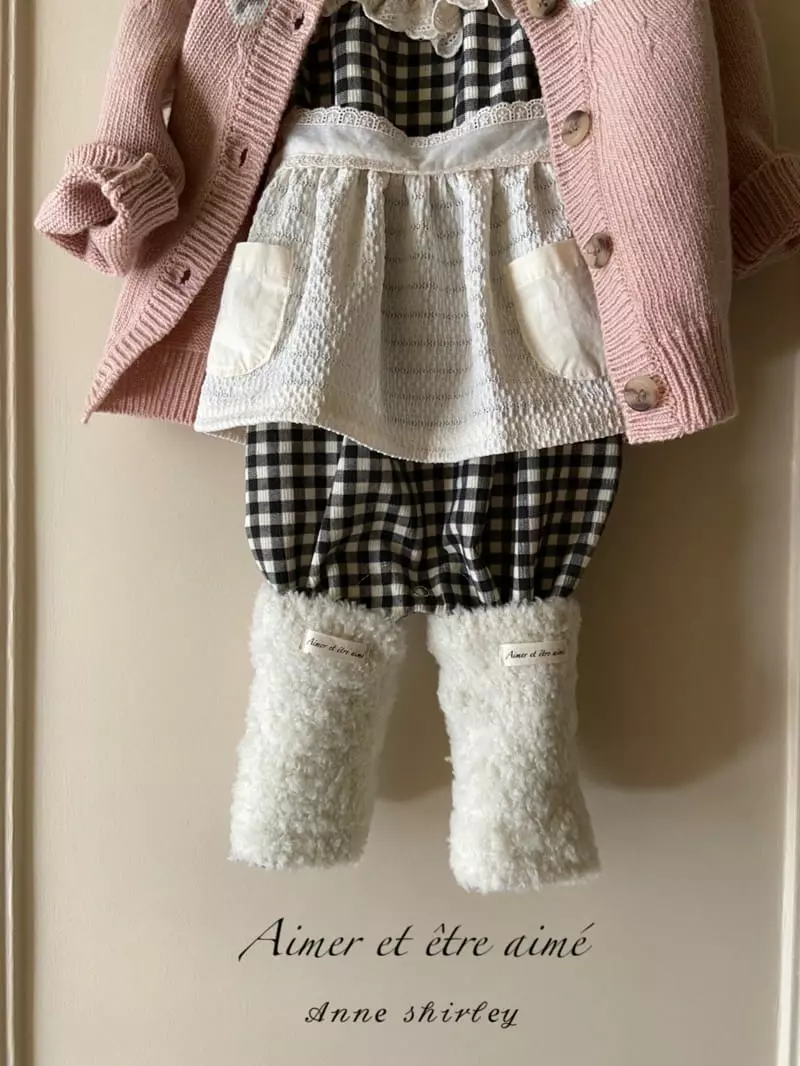 Anne Shirley - Korean Baby Fashion - #babygirlfashion - Poodle Knit Toshi - 8