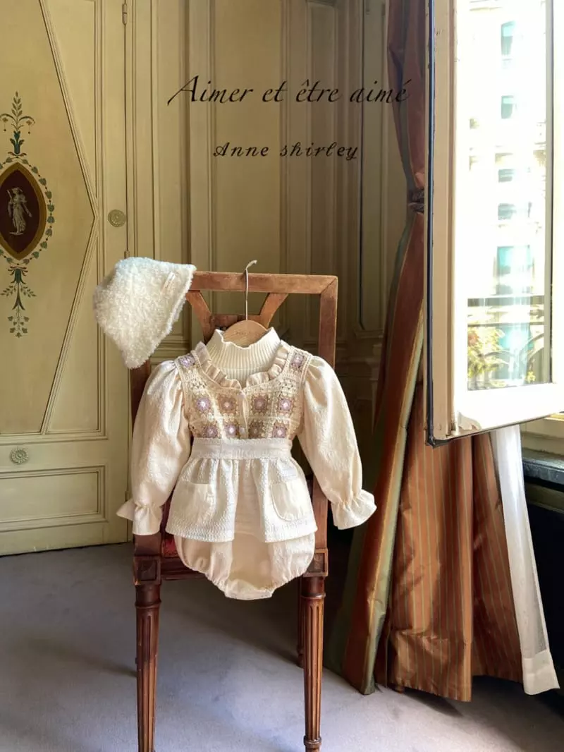 Anne Shirley - Korean Baby Fashion - #babylifestyle - Pocket Apron - 11