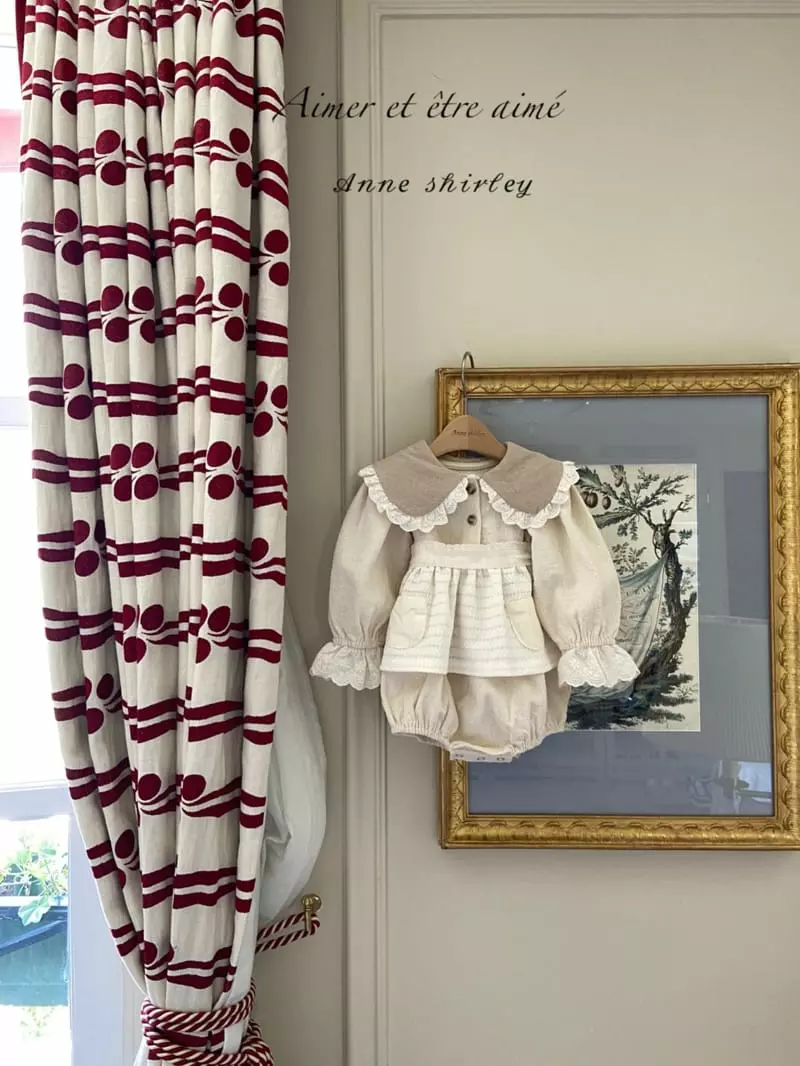 Anne Shirley - Korean Baby Fashion - #babyoninstagram - Pocket Apron - 12