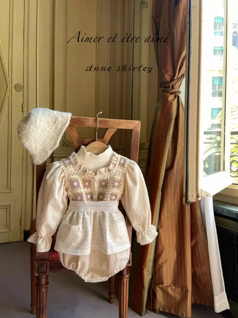 Anne Shirley - Korean Baby Fashion - #babylifestyle - Daisy Knit Bodysuit - 4