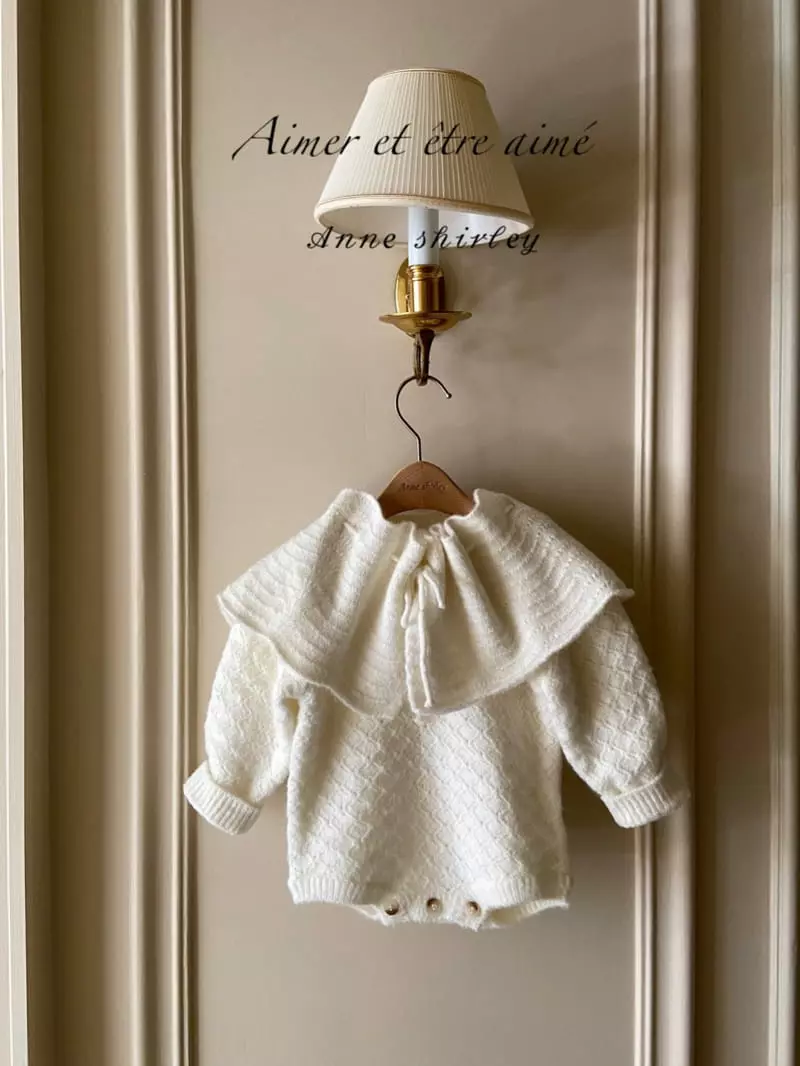Anne Shirley - Korean Baby Fashion - #babyootd - Malang Collar Bodysuit Set - 9