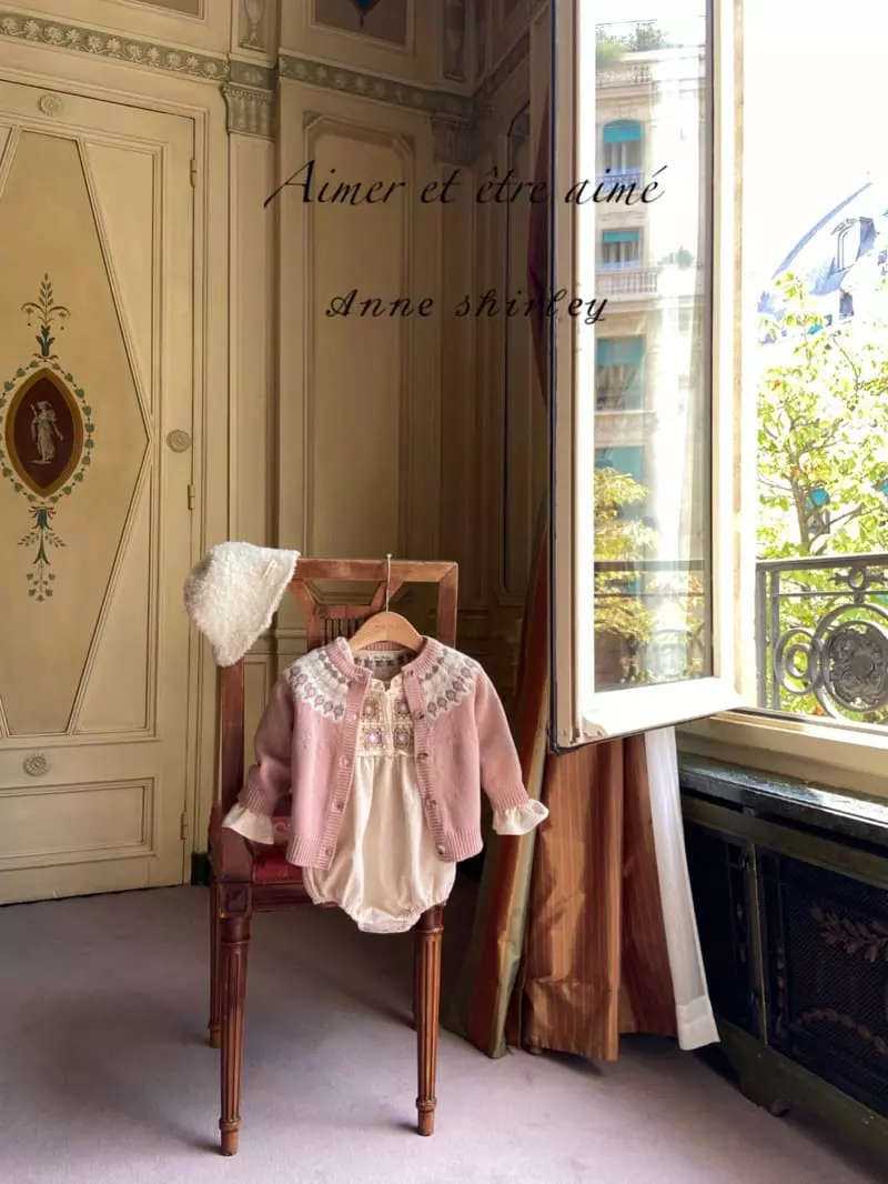 Anne Shirley - Korean Baby Fashion - #babyootd - Daisy Knit Bodysuit - 5