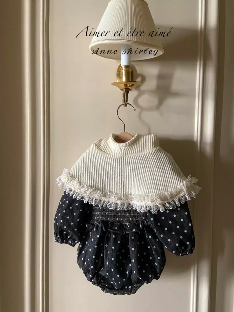 Anne Shirley - Korean Baby Fashion - #babyoutfit - Jane Denim Smocked Bodysuit - 9