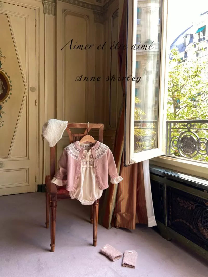 Anne Shirley - Korean Baby Fashion - #babyoutfit - Daisy Knit Bodysuit - 6